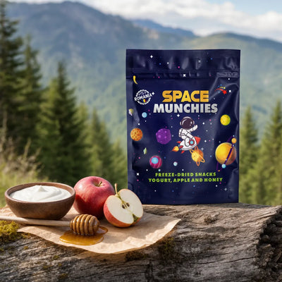 Space Munchies Liofiliziran Jogurt s Jabukom i Medom