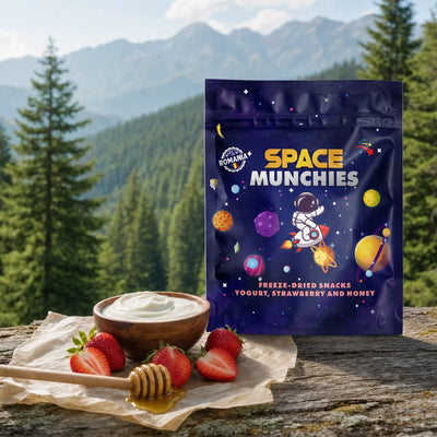 Space Munchies Liofiliziran Jogurt s Jagodama i Medom